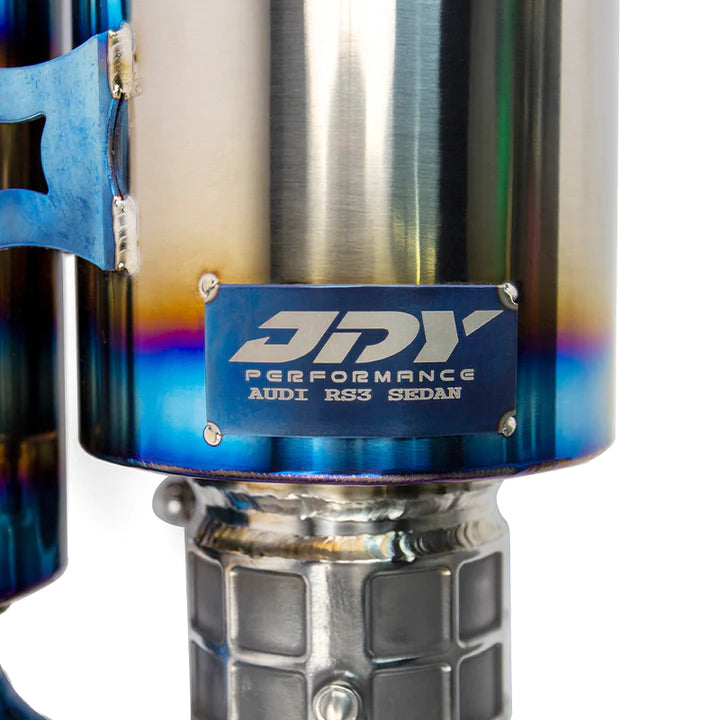 JDY 2.5T RS3/TTRS 8V/8S Racing Titanium Exhaust - Catback JDY Performance