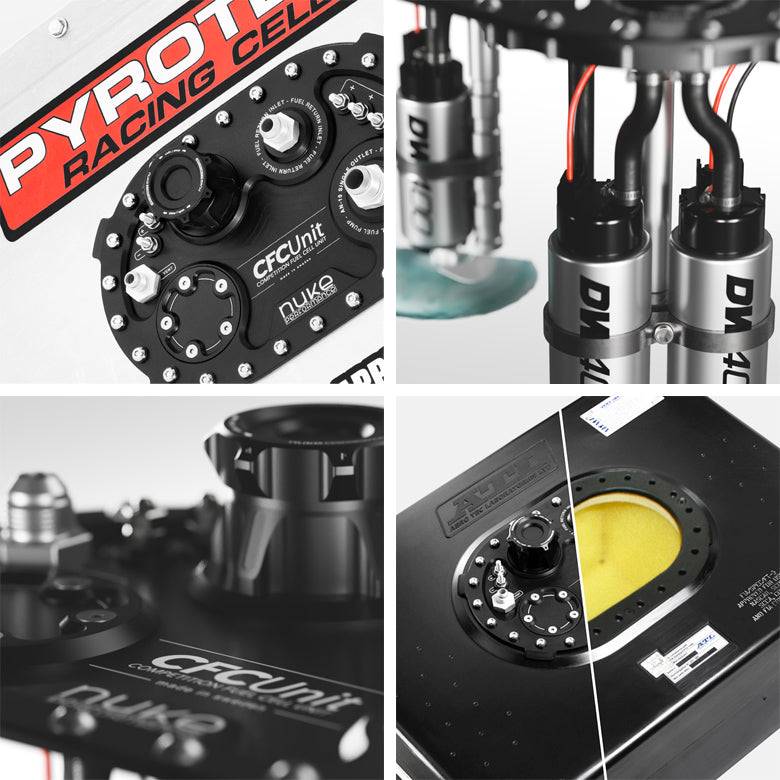 CFC Unit - Low profile Competition Fuel Cell Unit, with integrated fuel surge tank