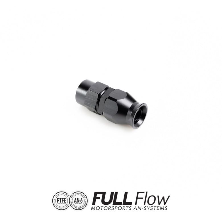 Full Flow PTFE Hose End Fitting Straight AN-6 FHS