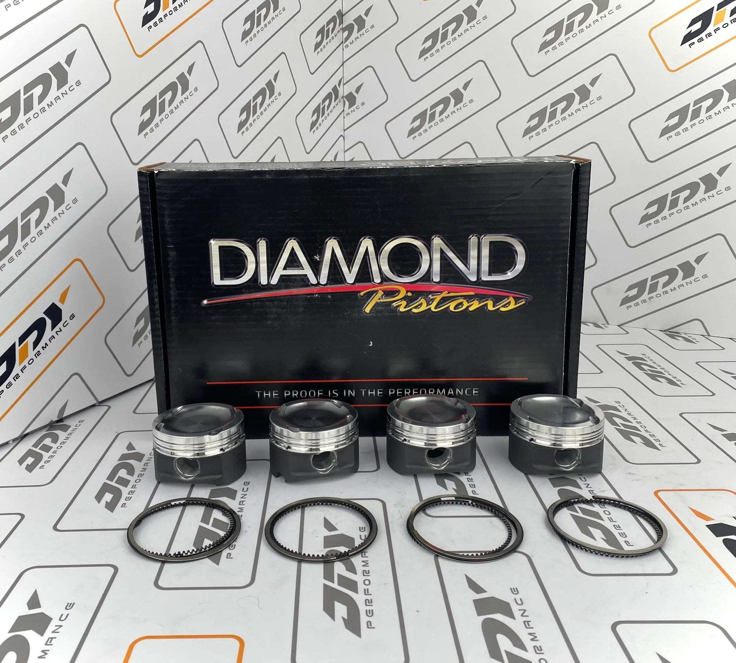 Audi/VW 2.0T FSI & TSI Diamond Forged Pistons 9.0:1 82.50/83.0mm Bore