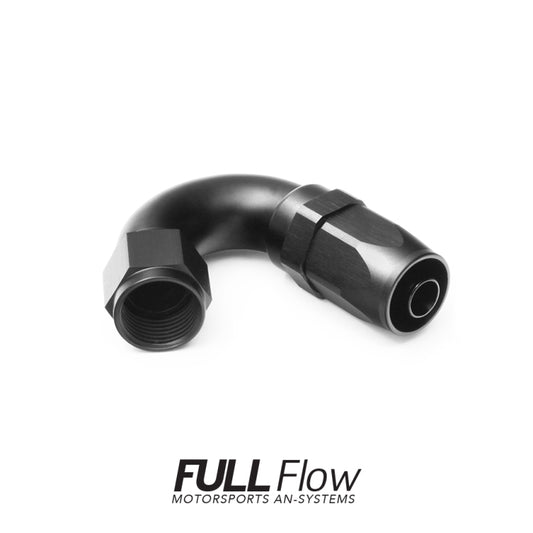 Full Flow AN Hose End Fitting 150 Degree AN-4 Nuke Performance