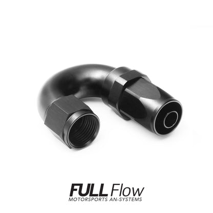 Full Flow AN Hose End Fitting 180 Degree AN-6 Nuke Performance