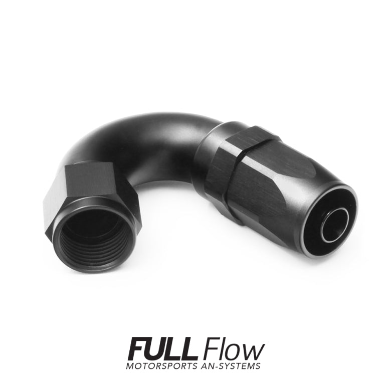 Full Flow AN Hose End Fitting 150 Degree AN-10 Nuke Performance