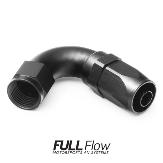 Full Flow AN Hose End Fitting 120 Degree AN-12 Nuke Performance