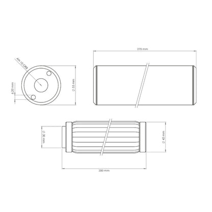 Fuel Filter PF200 10 micron AN-10 Nuke Performance