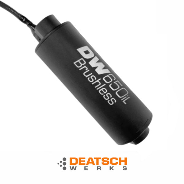 Deatschwerks DW650il Brushless in-line fuel pump Nuke Performance