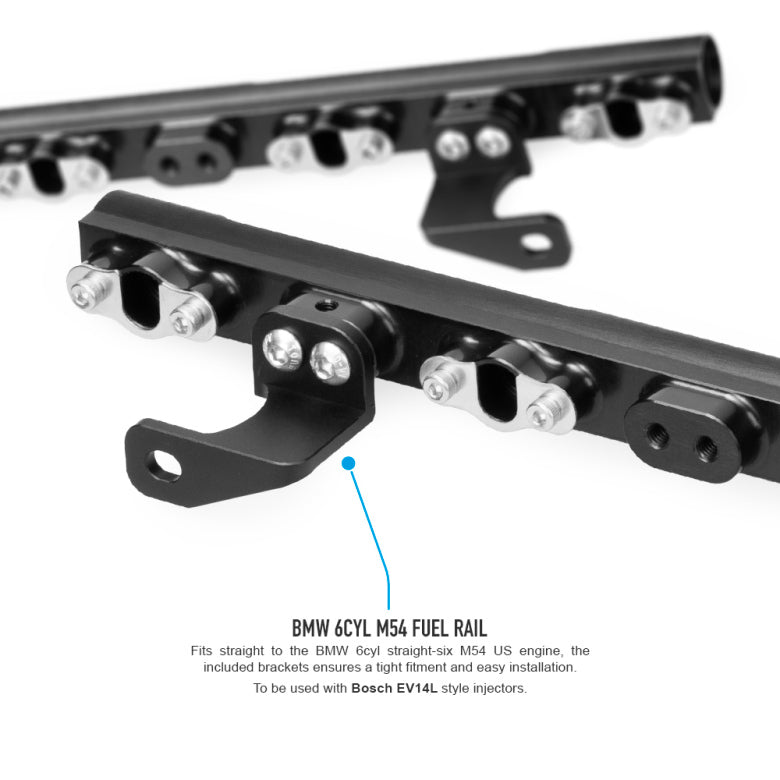 BMW 6cyl M54 fuel rail Nuke Performance