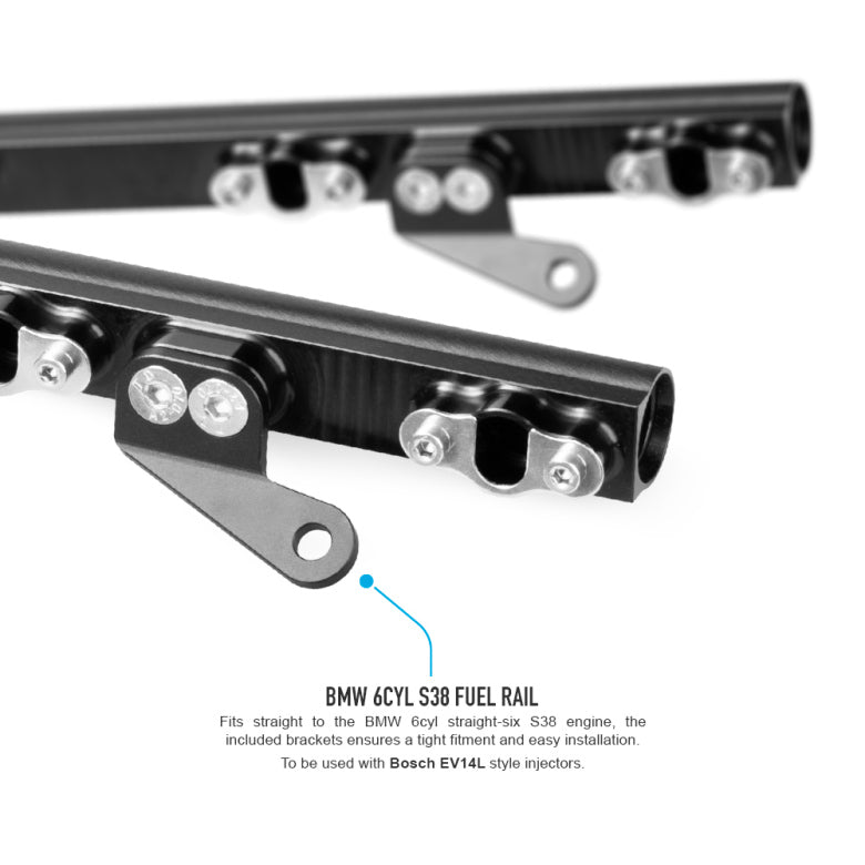 BMW 6cyl S38 fuel rail Nuke Performance