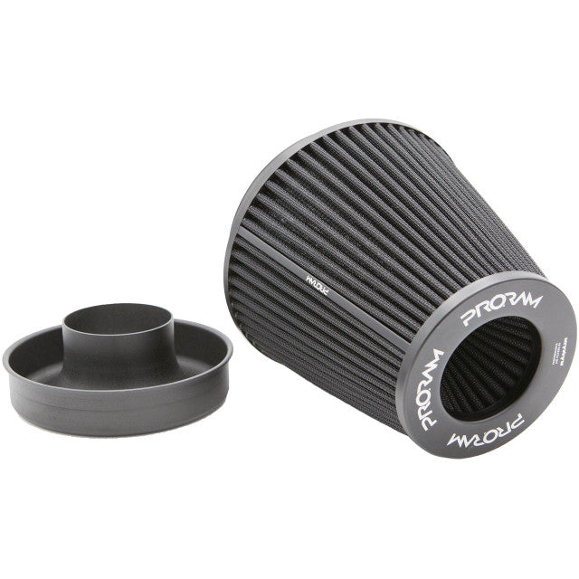 PRORAM Large Cone Air Filter with 102mm OD Neck Velocity Stack Ramair