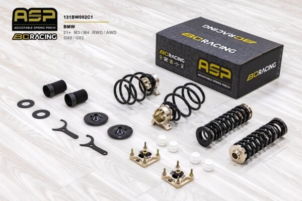 ADJUSTABLE SPRING PERCH BMW M3/M4 RWD/AWD G80/G82 (21+)