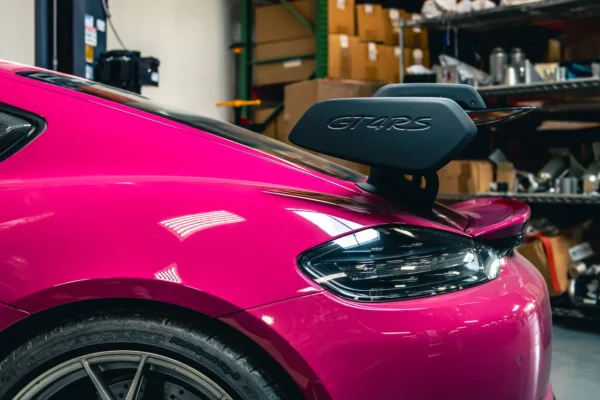 Porsche 718 GT4 RS Alekshop Wing Risers - Image 4
