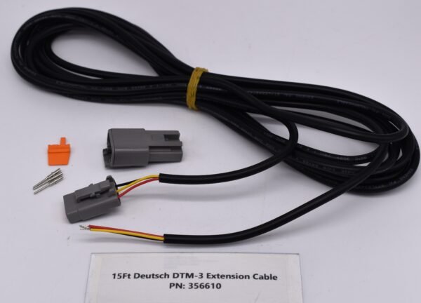 PN: 356610 - 15 Ft Deutsch DTM-3 Extension Cable - Image 3