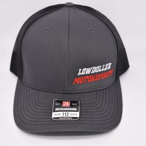 Charcoal Gray / Black Lowdoller Motorsports Snapback Hat