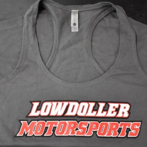 Lowdoller Motorsports Women's Tank Top- Grey