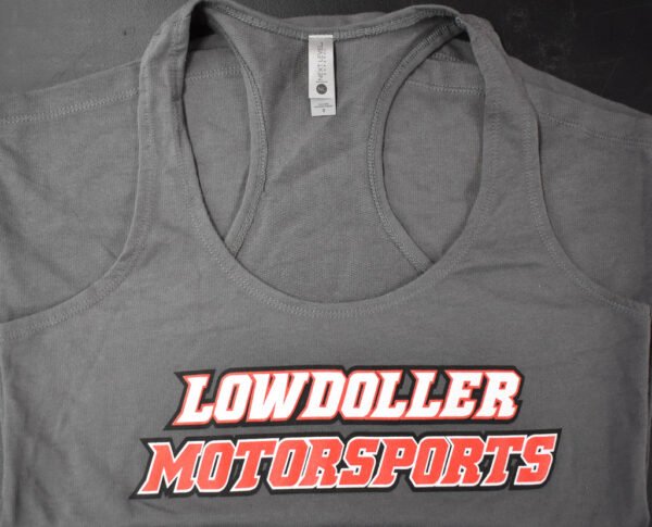 Lowdoller Motorsports Women's Tank Top- Grey - Image 2
