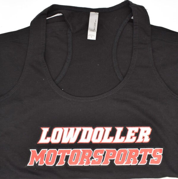 Lowdoller Motorsports Women's Tank Top- Black - Image 2
