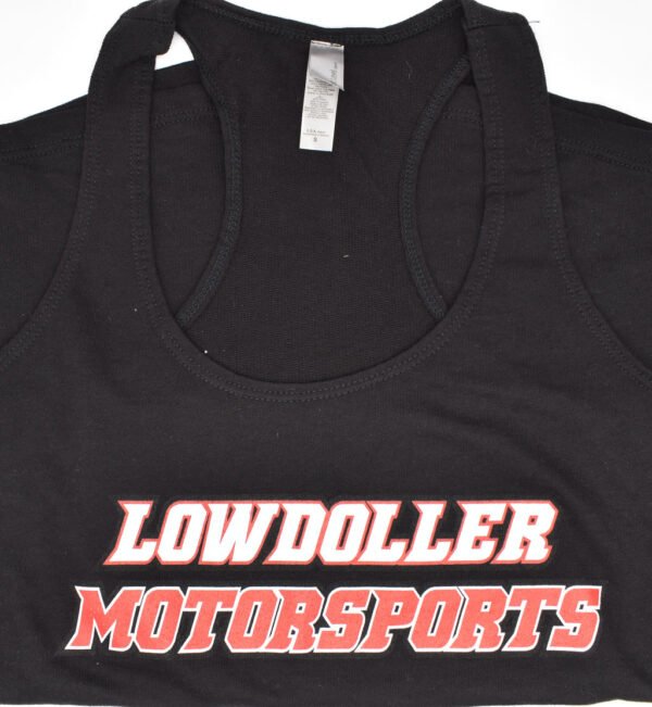 Lowdoller Motorsports Women's Tank Top- Black - Image 3