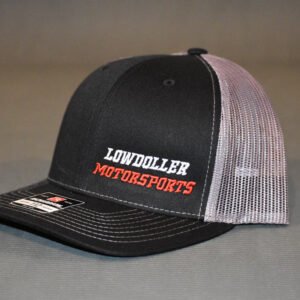 Black / Charcoal Lowdoller Motorsports Snapback Hat