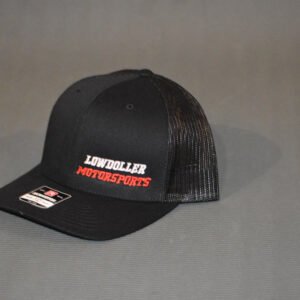 Black Lowdoller Motorsports Snapback Hat