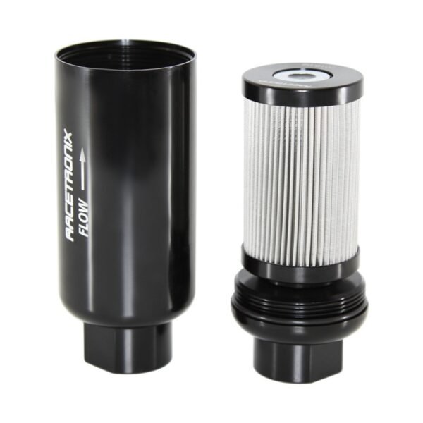 Racetronix Fuel Filter Housing, Ø50mm -10ORB, BLACK - Image 6