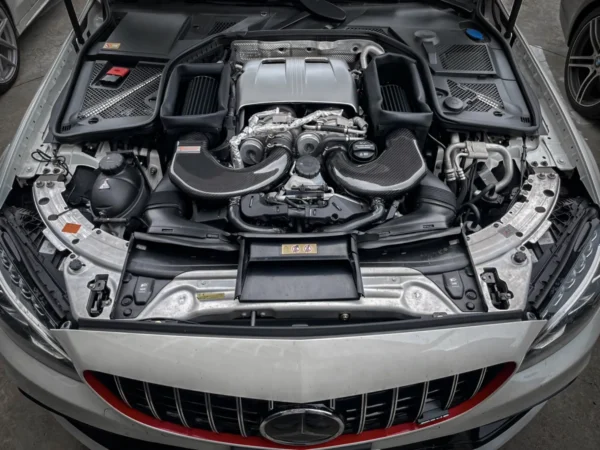 Mercedes-Benz W205 AMG C63 / C63 S ARMASPEED Carbon Fiber Cold Air Intake - Image 5