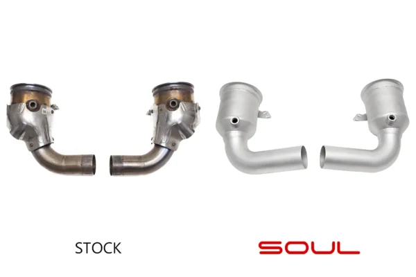 Porsche 992 Turbo Downpipes - Image 9