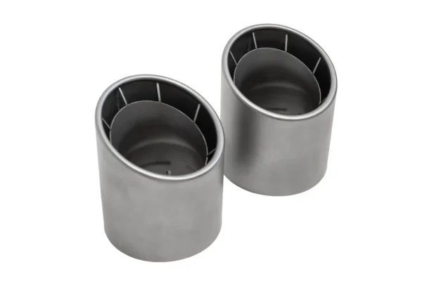Porsche 718 GT4 RS / Spyder RS Weissach-Style Titanium Bolt-On Exhaust Tips