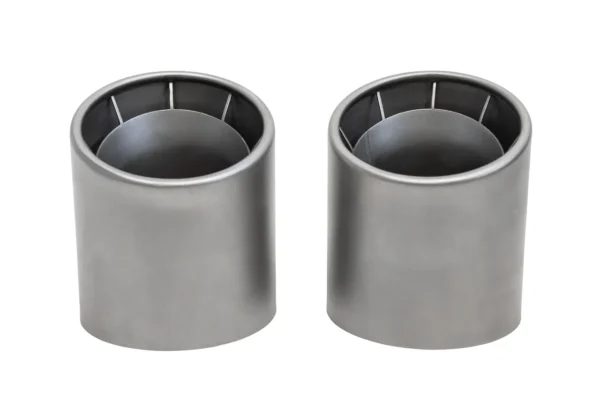 Porsche 718 GT4 RS / Spyder RS Weissach-Style Titanium Bolt-On Exhaust Tips - Image 2