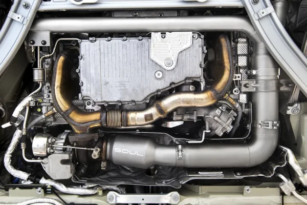 718 Boxster / Cayman SOUL Sport Catalytic Converter Downpipe - Image 8
