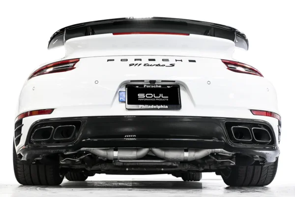 Porsche 991 Turbo Competition X-Pipe Exhaust System - Image 2