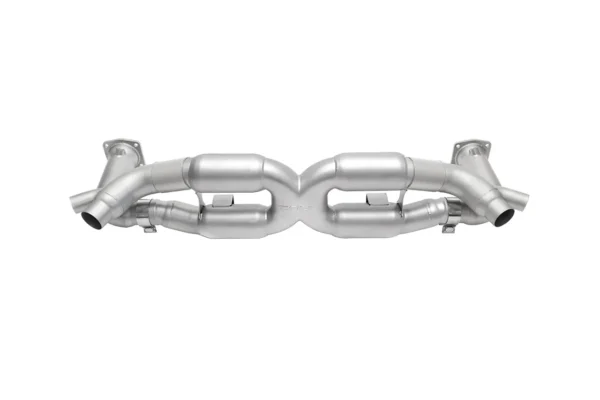 Porsche 991 Turbo Competition X-Pipe Exhaust System - Image 4