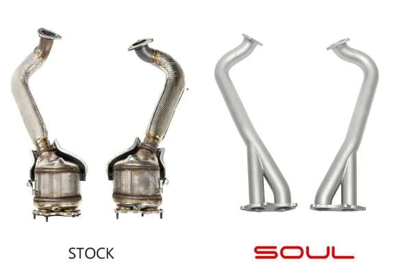 Porsche 718 GT4 / Spyder / GTS 4.0L SOUL Competition Over Axle Pipes - Image 8