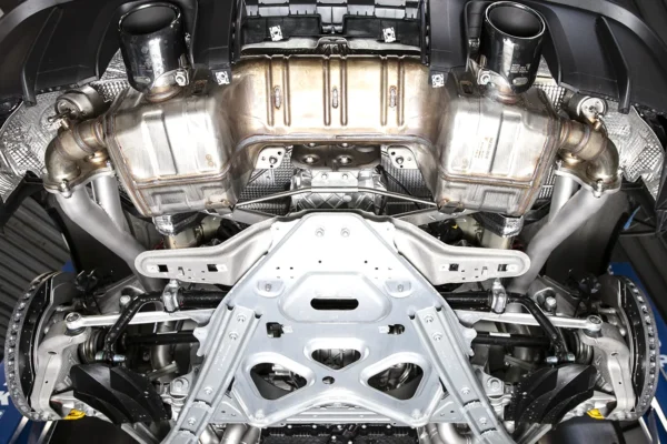 Porsche 718 GT4 / Spyder / GTS 4.0L SOUL Competition Over Axle Pipes - Image 7