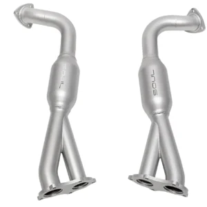 Porsche 718 GT4 / Spyder / GTS 4.0L SOUL Resonated Over Axle Pipes