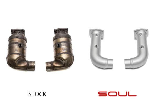 Porsche 991 Turbo Downpipes - Image 7