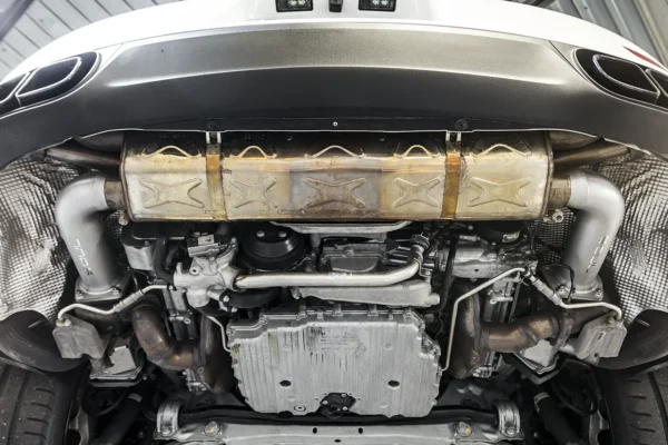 Porsche 991 Turbo Downpipes - Image 10
