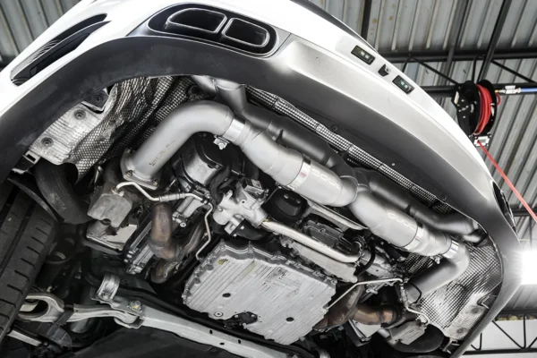 Porsche 991 Turbo Competition X-Pipe Exhaust System - Image 12