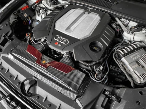 Audi RS6 C8 ARMASPEED Carbon Fiber Intake Cover - Image 4
