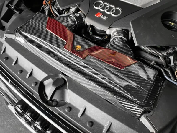 Audi RS6 C8 ARMASPEED Carbon Fiber Intake Cover - Image 3