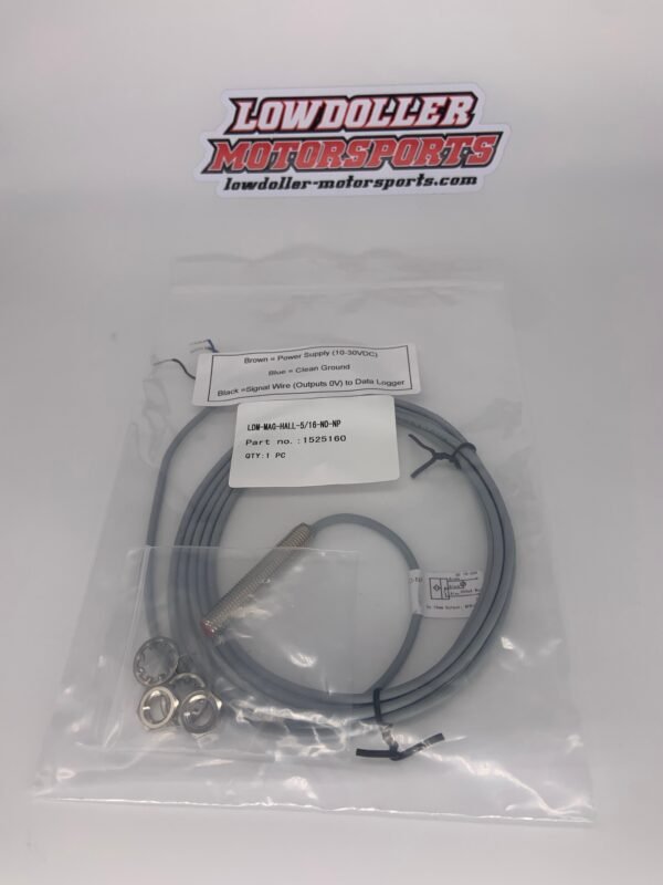 LDM-MAG-HALL-5/16-NO-NP Speed Sensor PN: 1525160 - Image 3