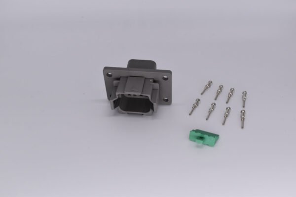 Deutsch DT 8 Pin Flanged Receptacle DT04-8P-L012    PN: 35568