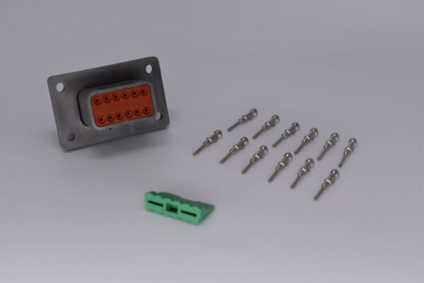Deutsch DT 12 Pin Flanged Receptacle DT04-12P-L012    PN: 35569 - Image 3