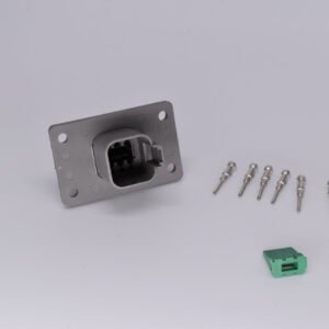 Deutsch DT 6 Pin Flanged Receptacle DT04-6P-L012    PN: 35567
