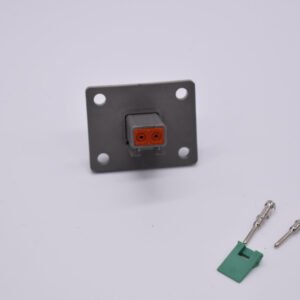 Deutsch DT 2 Pin Flanged Receptacle DT04-2P-L012    PN: 35564