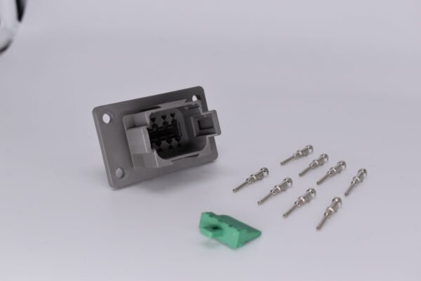 Deutsch DT 8 Pin Flanged Receptacle DT04-8P-L012    PN: 35568 - Image 2