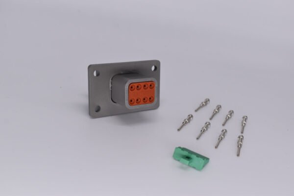 Deutsch DT 8 Pin Flanged Receptacle DT04-8P-L012    PN: 35568 - Image 3