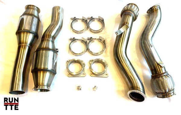 THE-RS4 / S4 B5 76mm Downpipes - Image 2