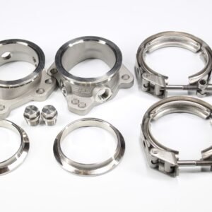 THE - Downpipe vband flange RS4 & RS6 K04 set inc fittings THE- B5 043 03