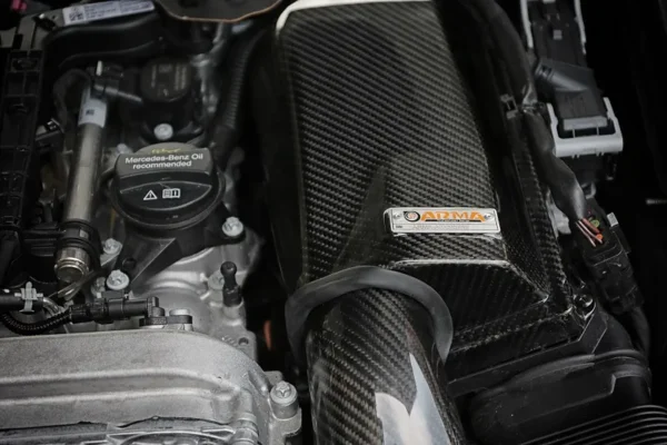 Mercedes-Benz W205 S205 C200 C300 / W213 E300 (M264) ARMASPEED Carbon fiber Cold Air Intake - Image 4