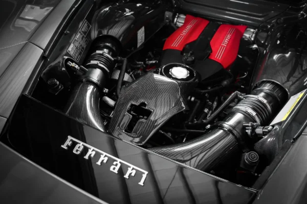 Ferrari 488 GTB ARMASPEED Carbon Fiber Cold Air Intake - Image 3